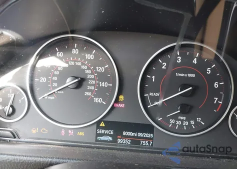 2016 BMW 328 I Sulev from USA, damaged, VIN WBA8E9C53GK644183